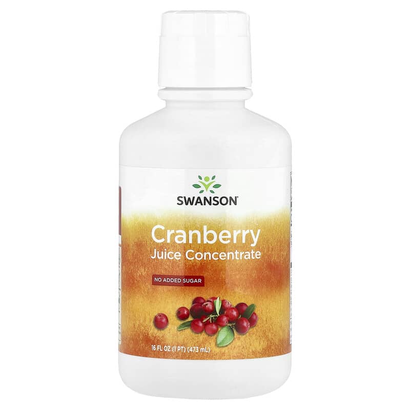 Swanson, Cranberry Juice Concentrate, 16 fl oz (473 ml)
